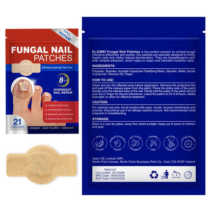 Intensive Nail Treatment Patches——Eliminate Fungus, Strengthen Nails, Restore Beauty Instantly!